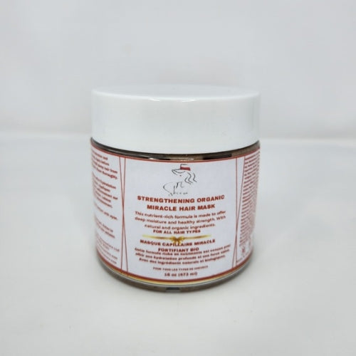 Sheesa Strengthening Organic Miracle Hair Mask 16oz