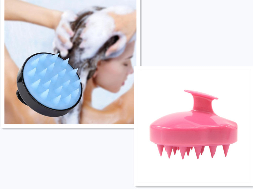 Silicone Brush To Clean The Scalp And Massage The Blood Meridians